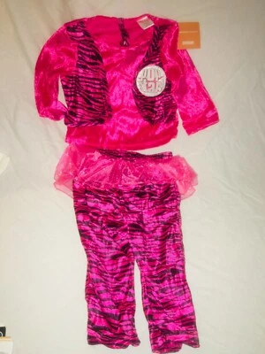 NWT GYMBOREE PINK POP STAR ROCK HALLOWEEN COSTUME XS 3-4 - Image 1 of 3