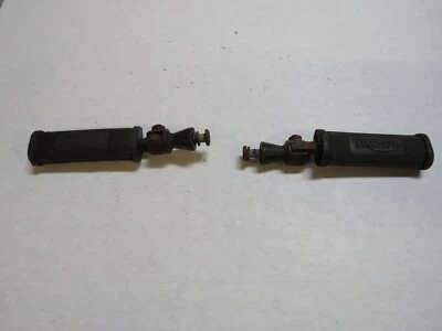 Triumph Bonneville 650 Trophy TR6 T6 1966 Thunderbird estriberas traseras izquierda y derecha Foto 1 de 4