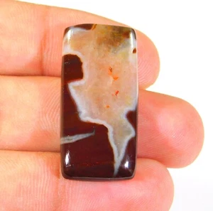 Piedra preciosa cabujón radiante gronata septaria 100 % natural 41, quilates 36x17x6 mm DF = 63 - Imagen 1 de 6