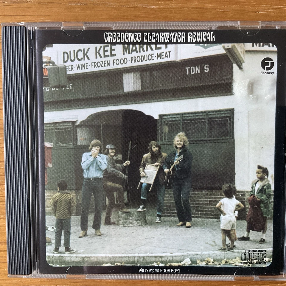 Creedence Clearwater Revival CD Willy & The Poor Boys CDFE 504 Fantasy Label - Изображение 1 из 4