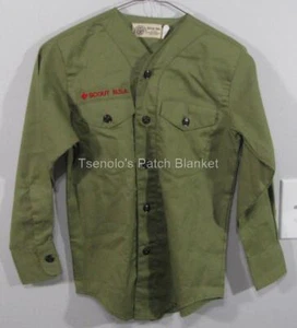 Boy Scout now Scouts BSA Vintage Uniform Shirt Youth Small LS FREE SHIP 079 - Picture 1 of 4