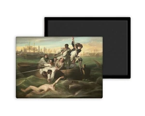 Watson et le Requin-Copley John Singleton-Magnet Frigo 54x78mm - Imagen 1 de 8