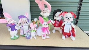 Analee Dolls Easter Bunny rabbit Garden spring - Picture 1 of 4