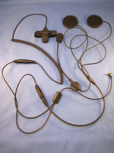 Helmet Headset for Motorola Cobra Talk About T9500XLR T9550X MicroTalk 2.5 Plug - Picture 1 of 8