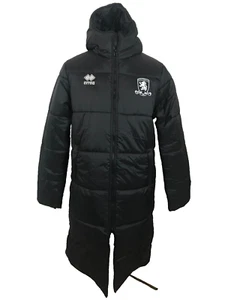 Middlesbrough Football Jacke XXL Full Length Bench Coat Black Errea UVP 100£ - Bild 1 von 15