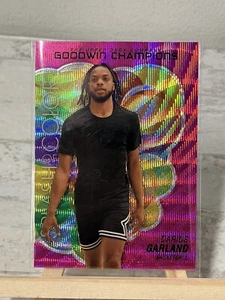 DARIUS GARLAND 2023 UD GOODWIN CHAMPIONS SPLASH OF COLOR PINK WAVE CARD SCP-98 - Picture 1 of 2