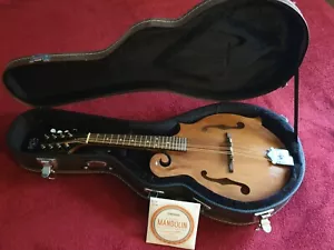 More details for barnes &amp; mullins salvino mandolin with hard case