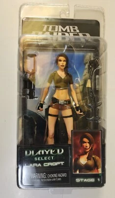 Figura EIDOS - Tomb Raider Lara Croft Player Select Stage 1 nueva 2006 - NECA Foto 1 de 4