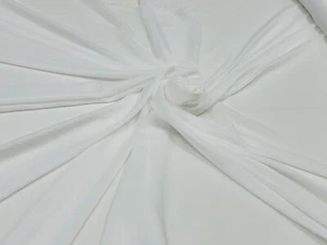 Off White Chiffon, sheer light weight fabric, High Multi Chiffon, 58/60" - Picture 1 of 5