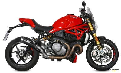 TERMINALE DI SCARICO MIVV GP PRO CARBONIO DUCATI MONSTER 821/1200 S 17-21 EURO4 - Изображение 1 из 3