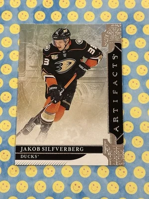 2019-20 Upper Deck Artifacts Jakob Silfverberg #53 Anaheim Ducks (W) - Image 1 of 2