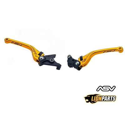 Conjunto de alavanca de freio e embreagem ASV Gold para Buell EBR 1190RS 2011-2015 - Imagem 1 de 4
