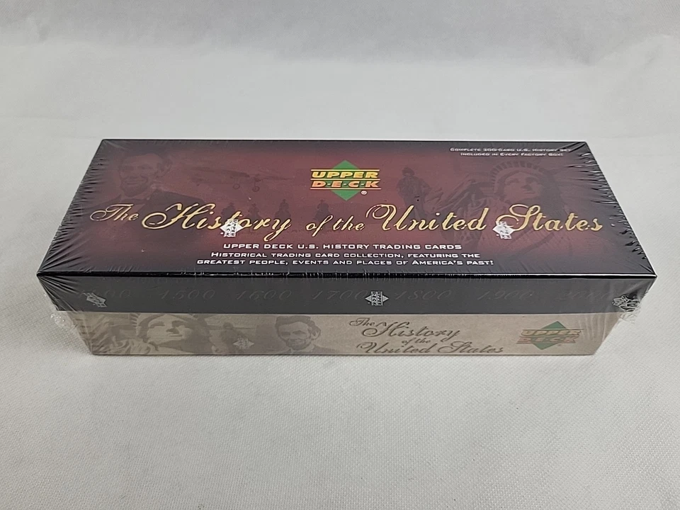 2004 Upper Deck The History Of The United States Box Card Set (300) New Sealed  - Image 1 of 4