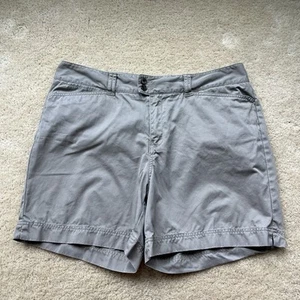 Eddie Bauer Mercer Fit khaki Damen-Chino-Shorts ─ Größe 14 ─ EUC ─ 100 % Baumwolle - Bild 1 von 8