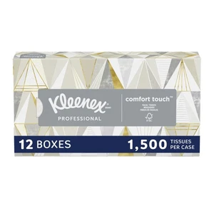 Kleenex® Professional Facial Tissue, Bulk (03076), 2-Ply, White, Flat Facial ... - Picture 1 of 9