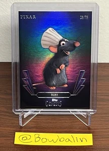 Remy 2025 Topps Disney Genesis Pixar Ratatouille 38/75 Card #49 - NM ! - Picture 1 of 6