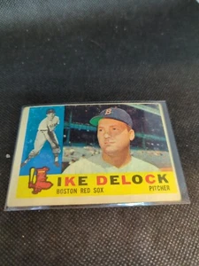 1960  TOPPS  IKE  DELOCK   CARD  336 - Picture 1 of 2
