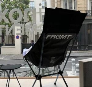 Helinox Fragment Design Tactical Chair One / Sunset Chair Black & Navy - Picture 1 of 11