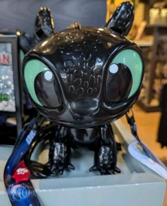 NEW Universal Studios How to Train Your Dragon Popcorn Bucket Black Toothless - Picture 1 of 7