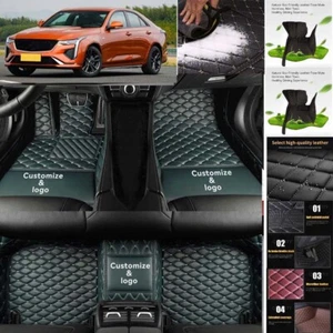 For Cadillac CT4 Car Floor Mats Custom Luxury Front & Rear Auto Carpets Liners - Imagen 1 de 42