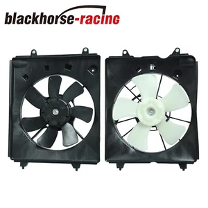 2PCS AC Condenser Radiator Cooling Fan For Honda CR-V CRV Left+Right 2010-2011 - Picture 1 of 12
