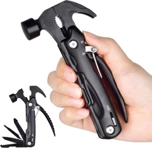 12in1 Multifunktionswerkzeug Axt Hammer Zange Multitool Taschenmesser Messer Set - Bild 1 von 24