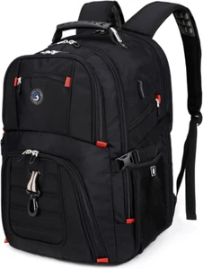 Extra Large 50L Travel Laptop Backpack with USB Charging Port, College Backpack - Picture 1 of 12