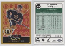 2015-16 O-Pee-Chee Platinum Retro Rainbow Gold /149 Bobby Orr #R4 HOF