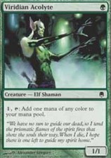 4x Viridian Acolyte ~ Near Mint Darksteel MTG Magic x4 4 UltimateMTG Playset Gre