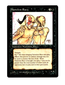 MTG Nameless Race SP/NM- The Dark Magic the Gathering ~ Free Shipping ~ - Picture 1 of 2