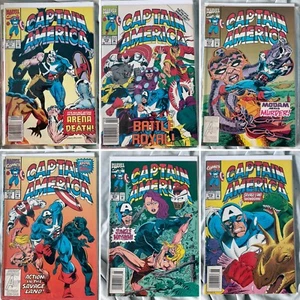 Captain America #411 - 416 (1968 Marvel) Lot of 6 Crossbone, Savage Land - Picture 1 of 7