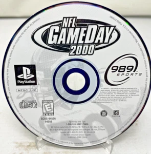 NFL GameDay 2000 (Sony PlayStation 1 PS1) SIN SEGUIMIENTO - SOLO DISCO #C80 - Imagen 1 de 3