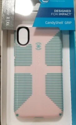 Speck Case CandyShell- iPhone X/XS Quart Pink-River Blue Brand New - Image 1 of 4
