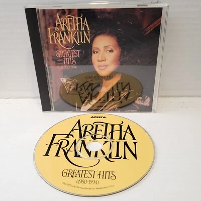 Aretha Franklin - Greatest Hits 1980-94 CD 1994 Arista Records Foto 1 de 2