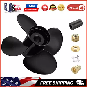 13.8 x 13 Outboard Propeller Fits Mercury 40-140HP 15 Spline Tooth 4 Blades , RH - Picture 1 of 7