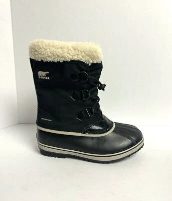 Sorel Yoot Pac Nylon Snow Boot Black Size 6 M Big Kid - Image 1 of 4