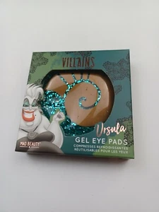 Disney Villains Ursula Gel Augenpads Mad Beauty 2 wiederverwendbare kühlende Augenpads - Bild 1 von 4