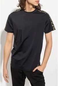 Versace Greca T Shirt Black & Gold Size L - Picture 1 of 6