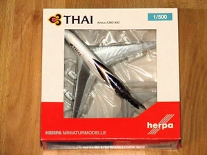 herpa Wings 502306-001 - THAI AIRWAYS - Airbus A380-800 - 1:500 - Nuevo + embalaje original - Imagen 1 de 2