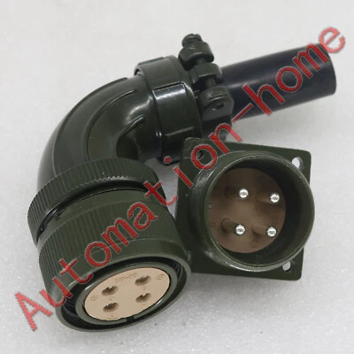 A06B-6079-K815 For Fanuc New 4Pin Servo Motor Power Connector#QW - Image 1 of 4