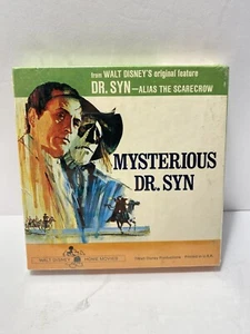 Walt Disney Films - MYSTERIOUS DR. SYN - 8mm Movie Vintage  Black & White Sealed - Picture 1 of 7