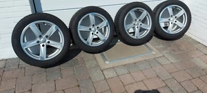 4 Winterreifen auf Alu, Dunlop SP Wintersport 4 D Runflat, 225/50 R17 94 H - Bild 1 von 6