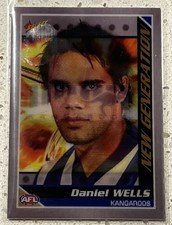 2006 Select AFL Champions New Generation 3-D Card NG9 Daniel Wells (Kangaroos)