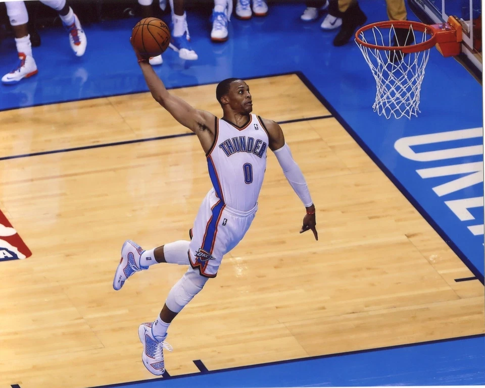 FOTO DEPORTIVA RUSSELL WESTBROOK OKLAHOMA CITY THUNDER 8X10 (EE) Foto 1 de 1