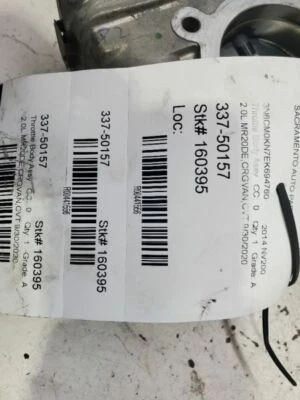 Nissan NV200 2013-2019, carrocería del acelerador MR20DE, número de pieza - 16119-9SE0A Foto 1 de 3