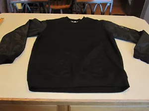 American rag shirt XL black pullover lightweight sweatshirt ~ 10441 - Picture 1 of 7