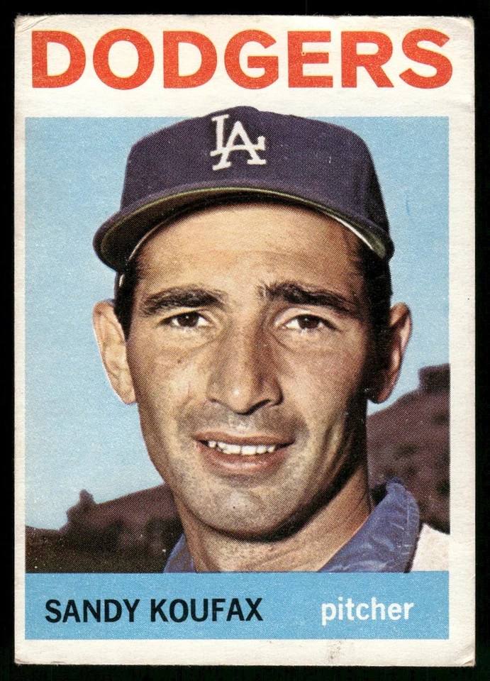 1964 Topps #200 Sandy Koufax Los Angeles Dodgers Foto 1 de 2