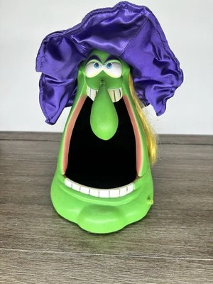 CARAMELO BRUJA BOCA GRANDE 11" ANIMADO con nariz colgante que mueve Halloween 2002 Foto 1 de 4