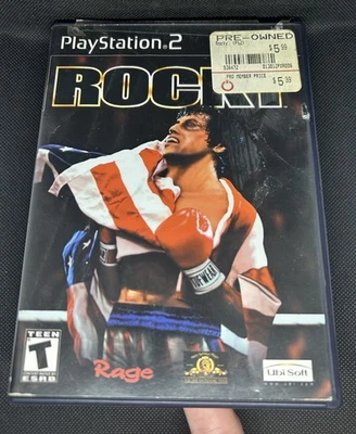 Rocky (PlayStation 2, PS2, PS 2, 2002, Complete with manual) Tested Working - Image 1 of 4