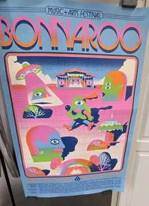Póster 20x30 Bonnaroo Music & Arts Festival Manchester TN del 15 al 18 de junio de 2023 - Imagen 1 de 15
